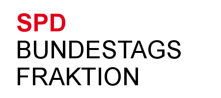 symbolische Nachbildung Logo der SPD-Fraktion im Deutschen Bundestag